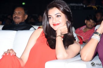 Kajal Aggarwal at Oopiri Movie Audio Launch